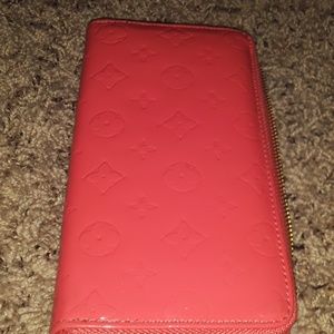 genuine leather clutch